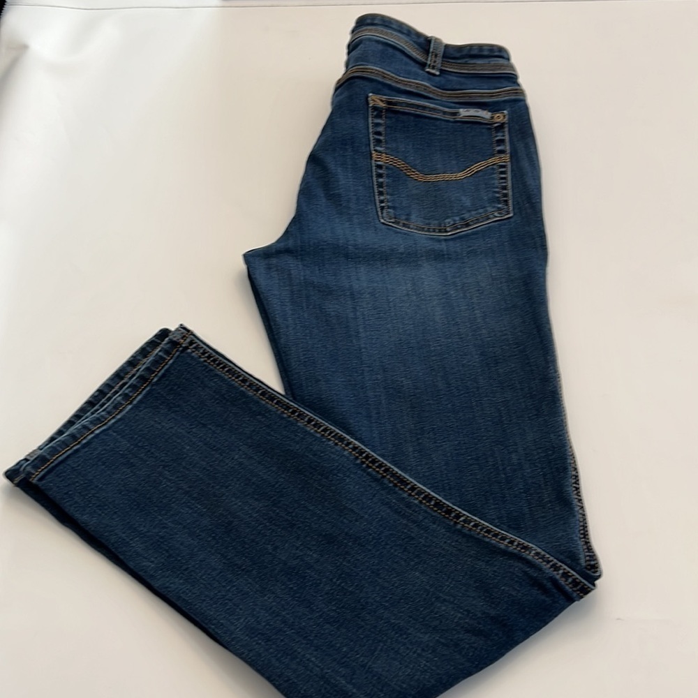 CARHARTT slim fit jeans size 14 straight leg has stretch - Picture 4 of 15